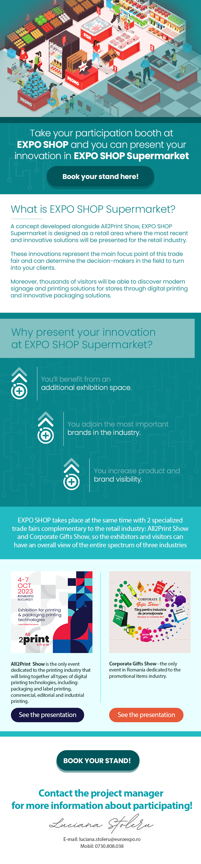 Present your innovation at EXPO SHOP Supermarket