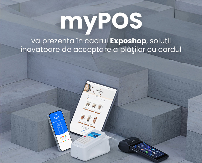 myPOS confirma prezenţa la Expo Shop